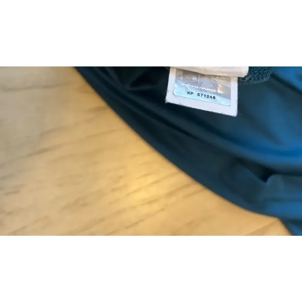 North Face Pullover Shirt Mens XL Teal Blue VaporWick Quarter Zip Outdoor Hiking